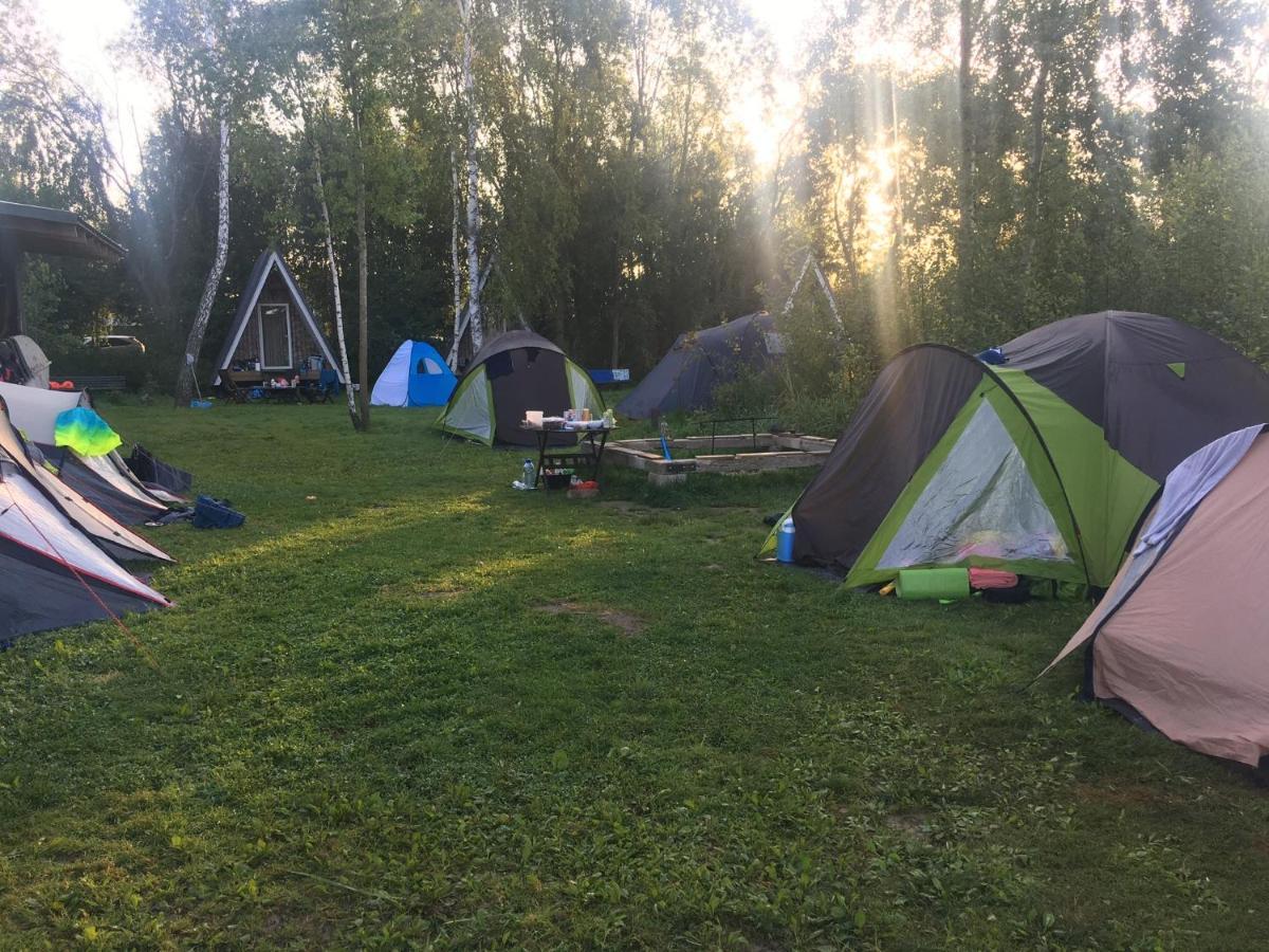 Vigio Brasta Camping Elektrenai Eksteriør billede