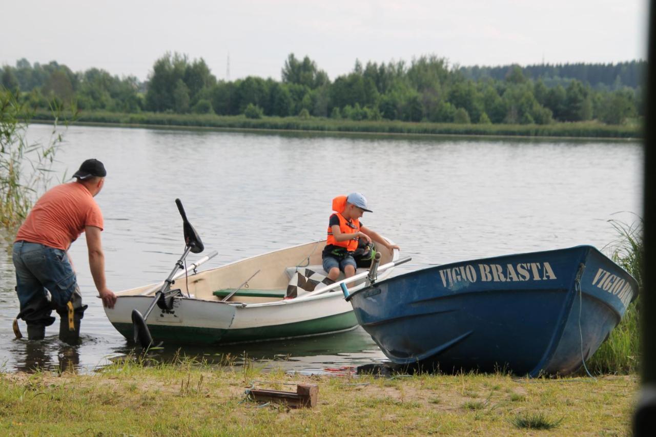Vigio Brasta Camping Elektrenai Eksteriør billede